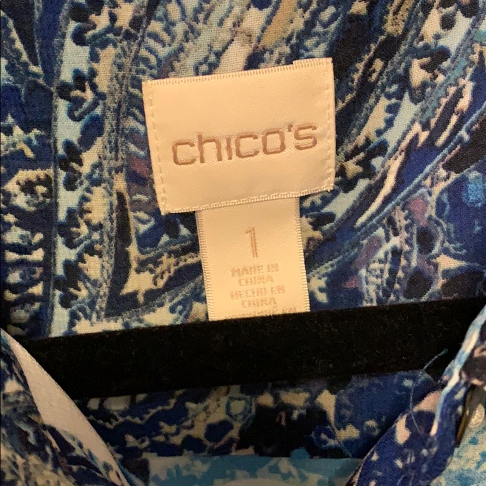Chico’s Long Button Down Tunic - Picture 5 of 6